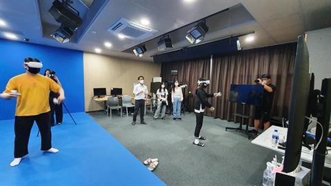 멀티미디어디자인과 e-sports 체육대회 VR 경기